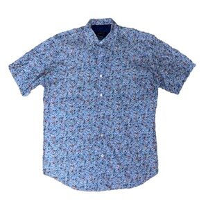 🚨🔥Mens Bugatchi short sleeve button down shirt 🔥🚨